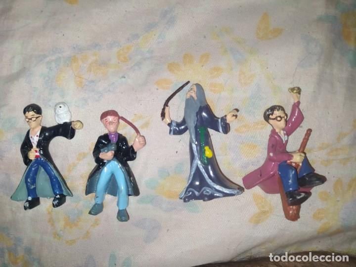 Figuras de goma y PVC: HARRY POTTER 4 FIGURAS - Foto 1