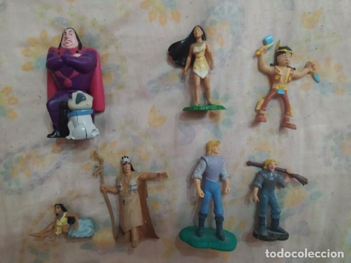 Gummi- und PVC-Figuren: POCAHONTAS 7 FIGURAS DE GOMA