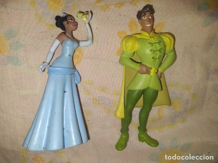 Figuras de Goma y PVC: TIANA Y EL SAPO