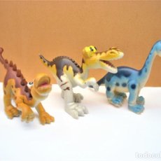 Inseguro curva valor Lote de Muñecos en Goma / Pvc . Dinosaurios . Personajes de los Dibujos  Animados de Dinotren