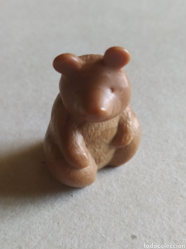Figuras de Goma y PVC: Figura oso beb&eacute; del zoo de pin y pon 4,5cm.