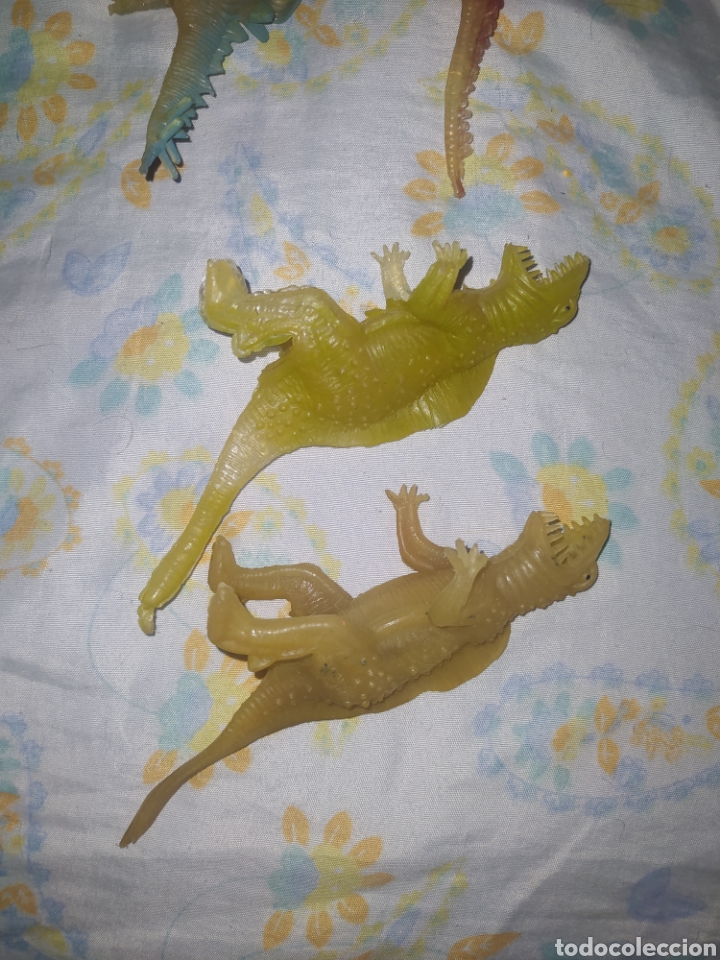 Figuras de goma y PVC: Lote de dinosaurios - Foto 3