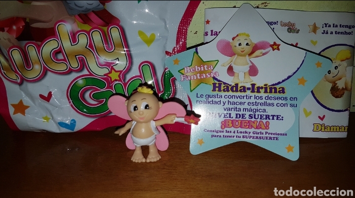 Rubber and PVC Figures: Figura pvc beb&eacute; Lucky Girls sobres sorpresa de Simba Hada Irina nuevo mu&ntilde;eco colecci&oacute;n
