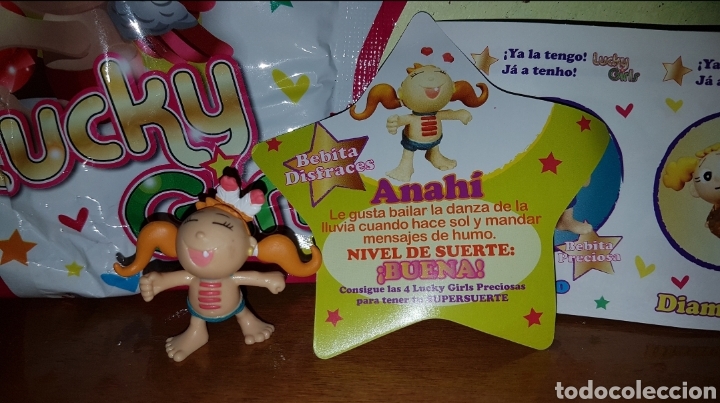 Figurines en Caoutchouc et PVC: Figura pvc beb&eacute; Lucky Girls sobres sorpresa de Simba Anah&iacute; India oeste nuevo mu&ntilde;eco colecci&oacute;n