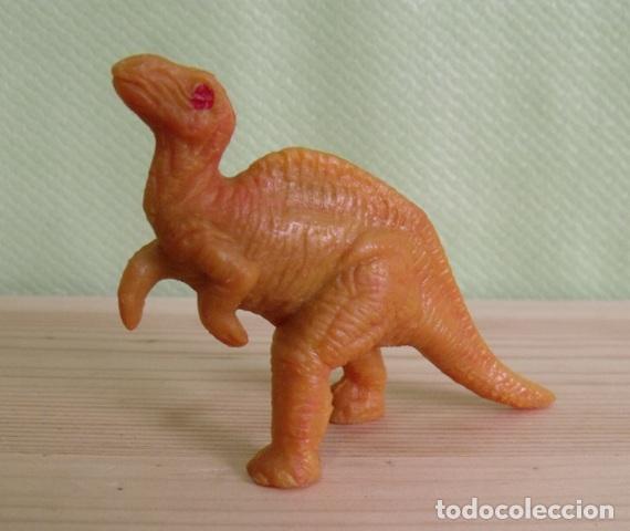 Rubber and PVC Figures: Figura Goma PVC Bactrosaurus Promocional Danone A&ntilde;os 90