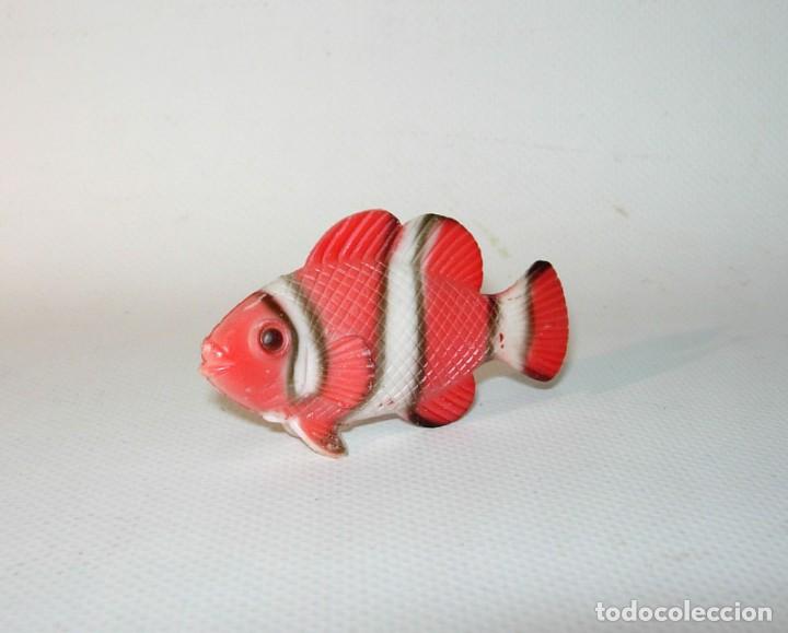 Figuras de goma y PVC: Figura de goma. Pez - Foto 1