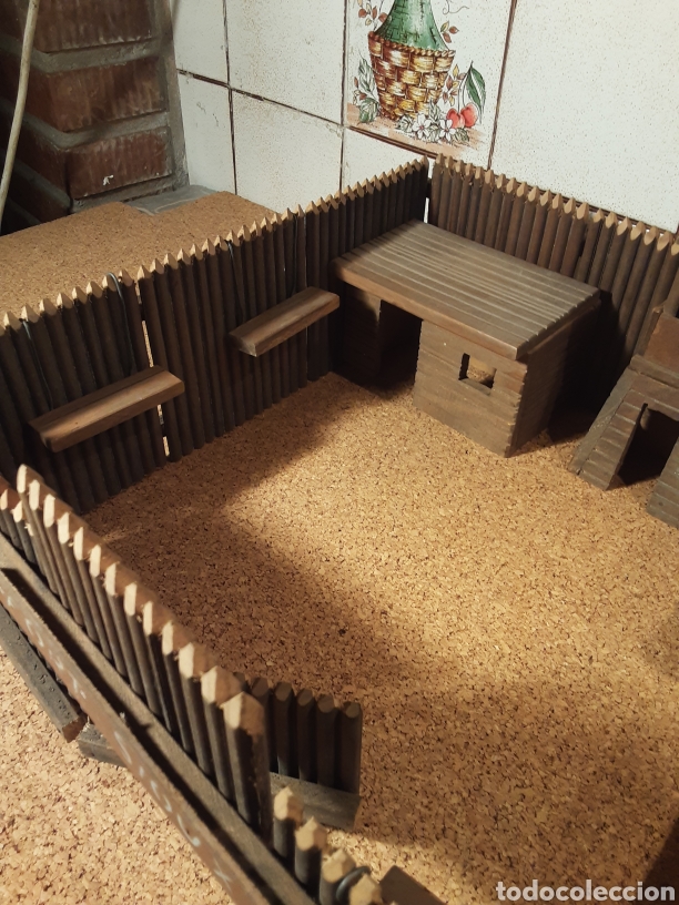 Figuras de goma y PVC: Fuerte de madera Fort Sioux - Foto 7