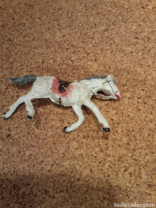 Figuras de goma y PVC: Confederado de Pech a caballo. Goma - Foto 7