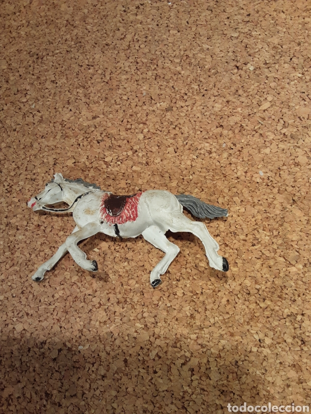 Figuras de goma y PVC: Confederado de Pech a caballo. Goma - Foto 8