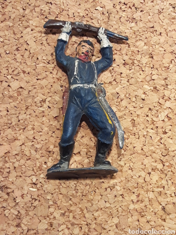 Figuras de goma y PVC: Confederado de Pech, en goma - Foto 3