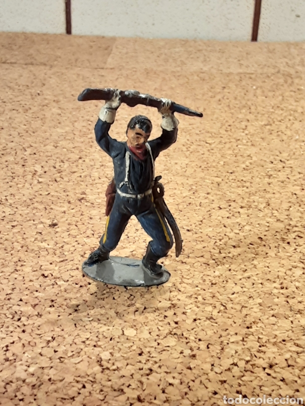 Figuras de goma y PVC: Confederado de Pech, en goma - Foto 1