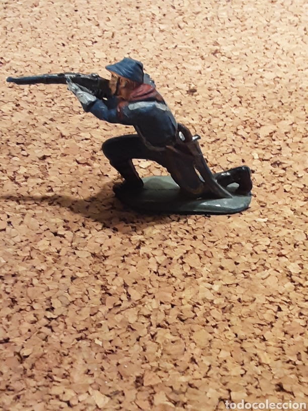 Figuras de goma y PVC: Confederado de Pech, en goma - Foto 2