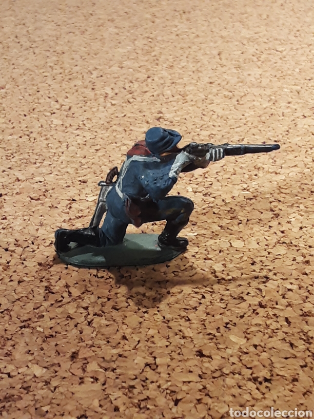 Figuras de goma y PVC: Confederado de Pech, en goma - Foto 1