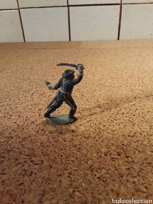 Figuras de goma y PVC: Confederado de Pech, en goma - Foto 1