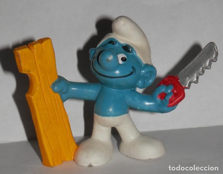 Figuras de Goma y PVC: FIGURA DE PVC DE LA SERIE LOS PITUFOS DE LA MARCA SCHLEICH