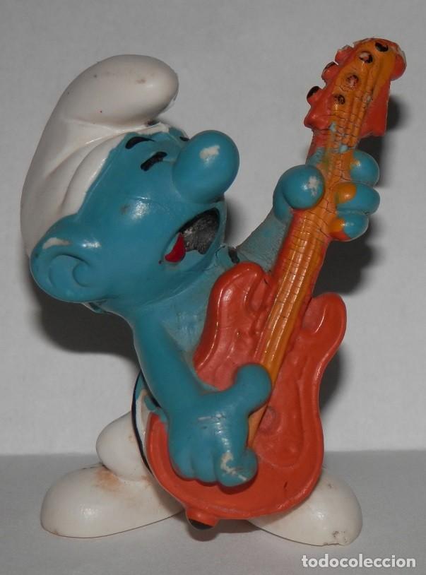 Figurines en Caoutchouc et PVC: FIGURA DE PVC DE LA SERIE LOS PITUFOS PEYO MADE PORTUGAL