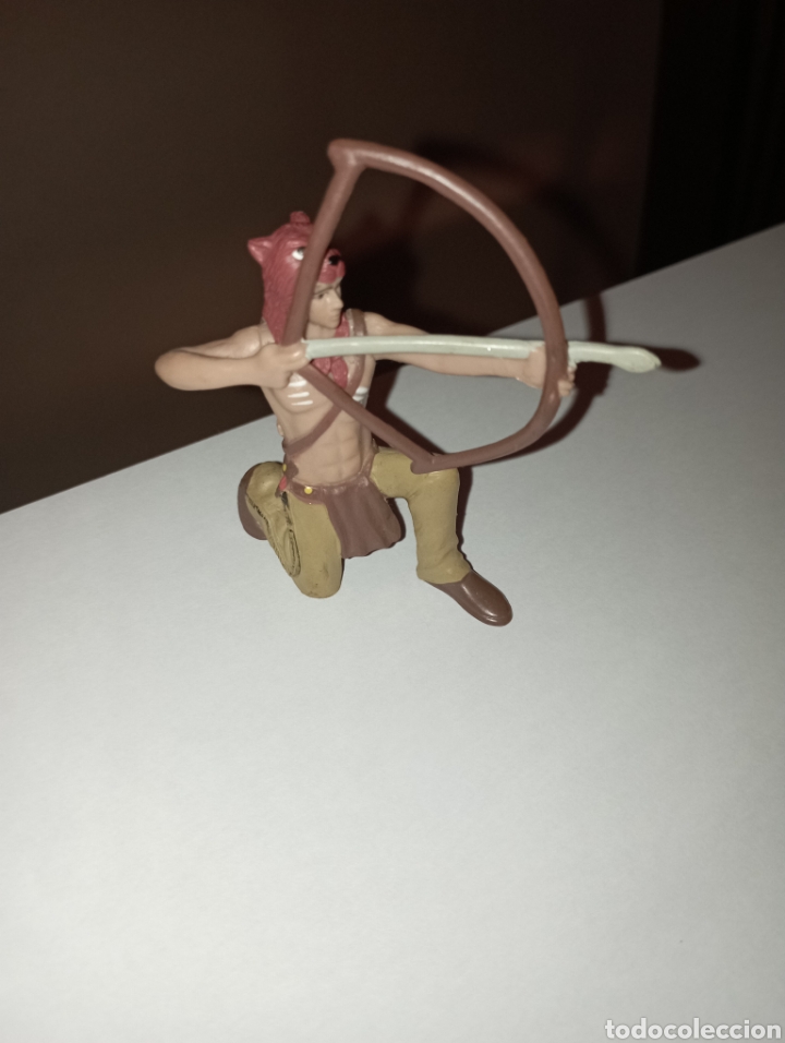 Figuras de goma y PVC: COMANSI FIGURA DE PVC INDIO CON ARCO INDIOS Y VAQUEROS - Foto 1