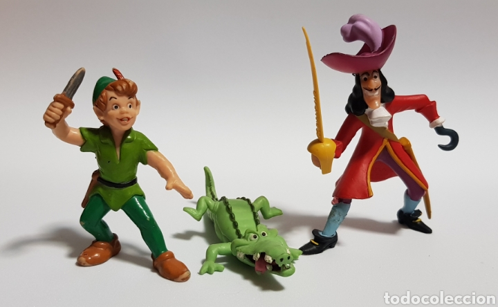 peter pan - bullyland - disney - lote 3 figuras - Buy Rubber and PVC  figures Bully on todocoleccion