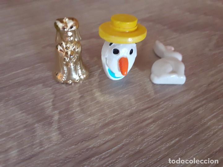 Figuras de Goma y PVC: lote de 3 figuritas de roscon de reyes
