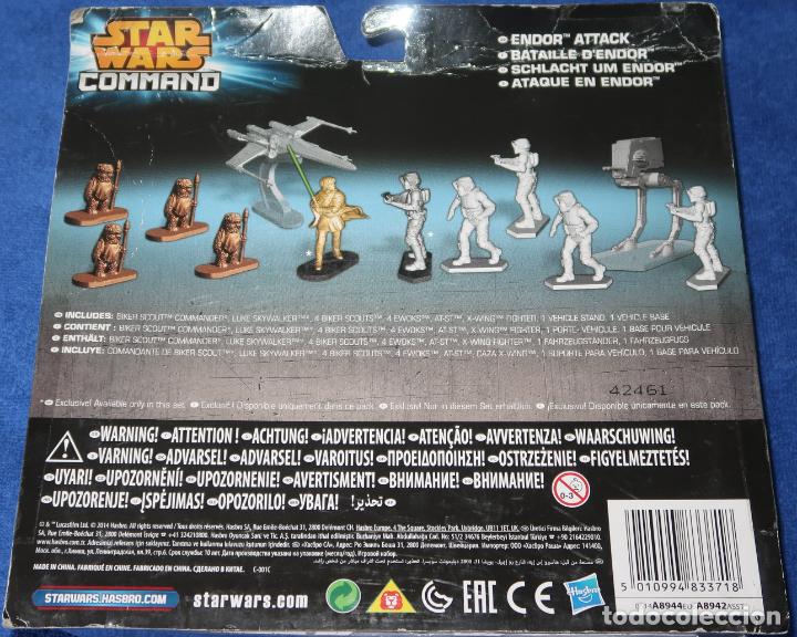 Figuras de goma y PVC: Ataque en Endor - Star Wars Command - Episodio VI - Hasbro (2014) - Foto 2