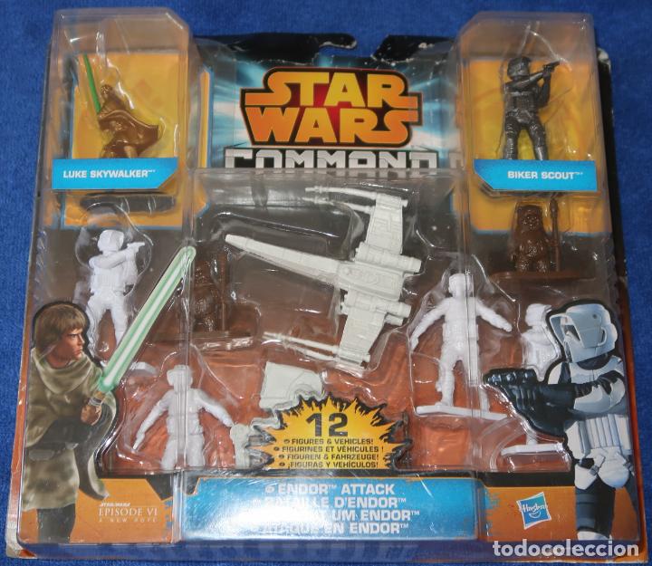 Figuras de goma y PVC: Ataque en Endor - Star Wars Command - Episodio VI - Hasbro (2014) - Foto 1