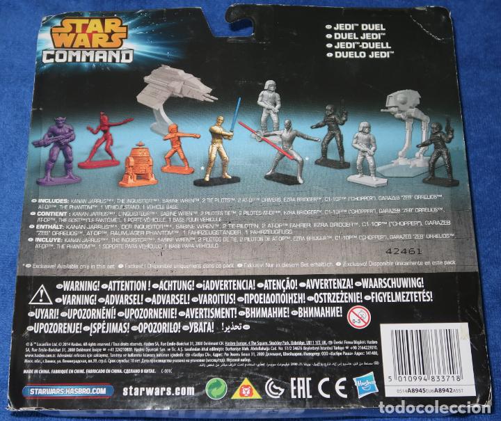 Figuras de goma y PVC: Duelo Jedi - Star Wars Command - Hasbro (2014) - Foto 2