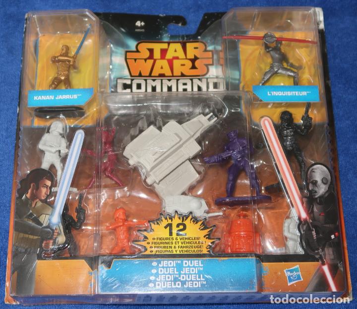 Figuras de goma y PVC: Duelo Jedi - Star Wars Command - Hasbro (2014) - Foto 1