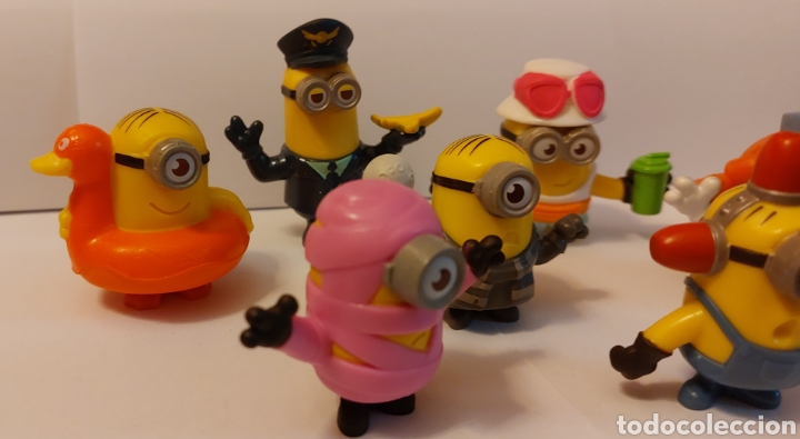Figuras de goma y PVC: 7 Mu&ntilde;ecos Los Minions - Foto 2