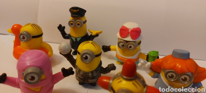 Figuras de goma y PVC: 7 Mu&ntilde;ecos Los Minions - Foto 4
