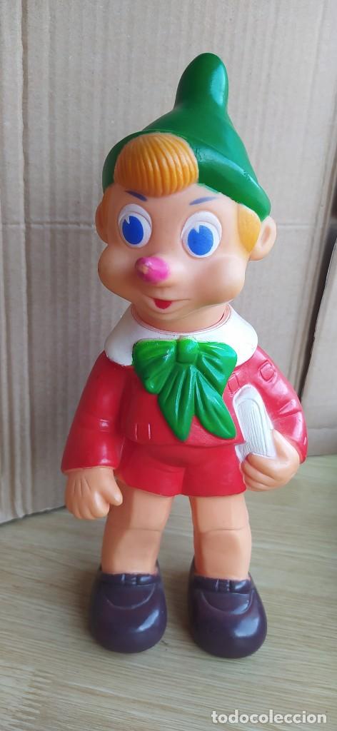 Figuras de goma y PVC: Pinocho goma sin marca - Foto 1