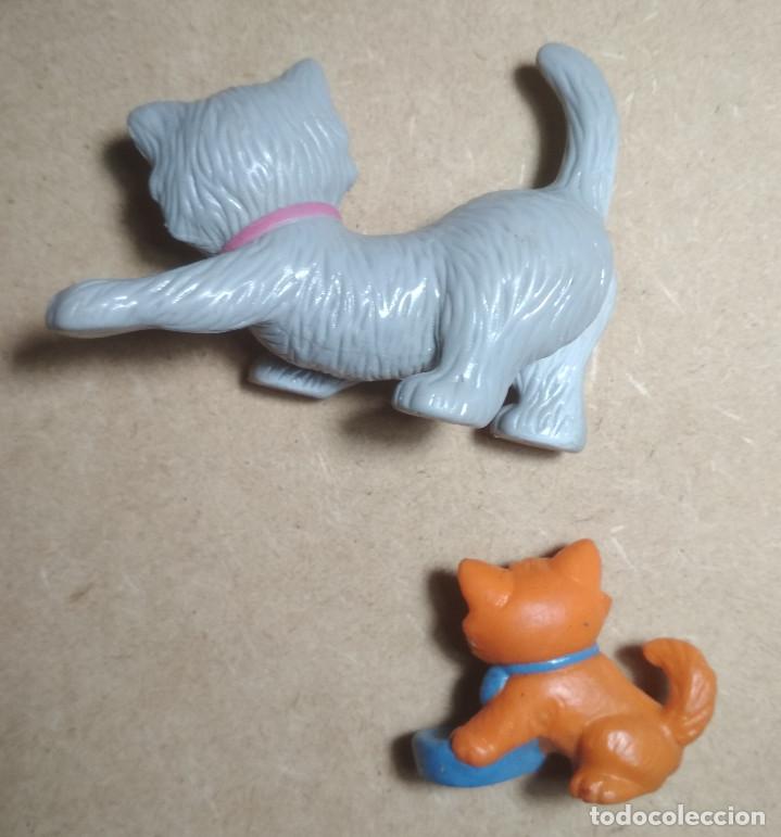 Figuras de goma y PVC: 2 figuras gatos pvc - Foto 2