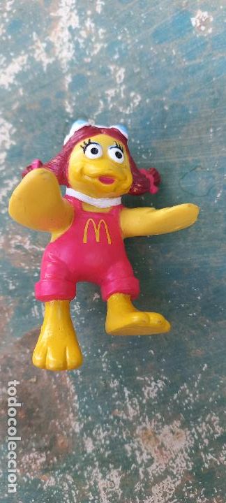 Rubber and PVC Figures: FIGURA Birdie the Early Bird, patita MCDONALD. REGALO MCDONALD'S A&Ntilde;O 1990