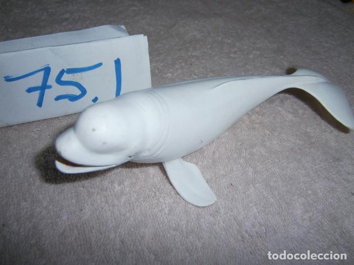 Figuras de Borracha e PVC: FIGURA DE GOMA O PVC BELUGA - ENVIO INCLUIDO A ESPA&Ntilde;A