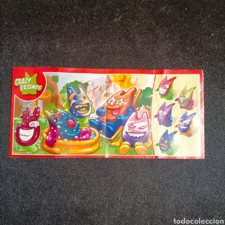 Figuras de Borracha e PVC: (PDX.1) BZP KINDER. FS565D. CRAZY FRIENDS