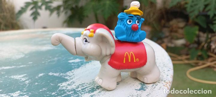 Figuras de Goma y PVC: FIGURA ELEFANTE. MCDONALD. MCDONALD'S 1989