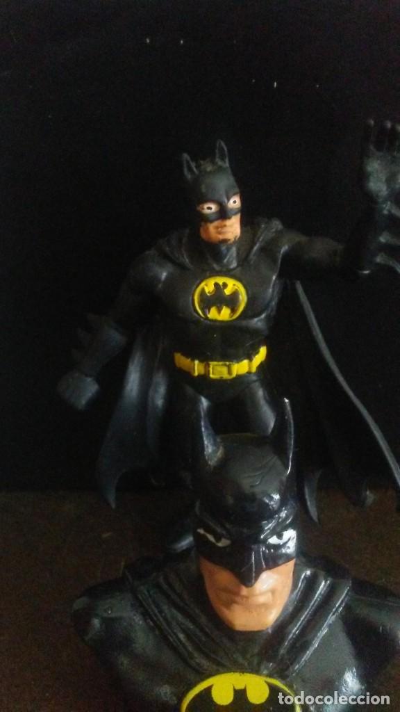Figuras de goma y PVC: BATMAN BLACK - BUSTO Y FIGURA - Foto 2