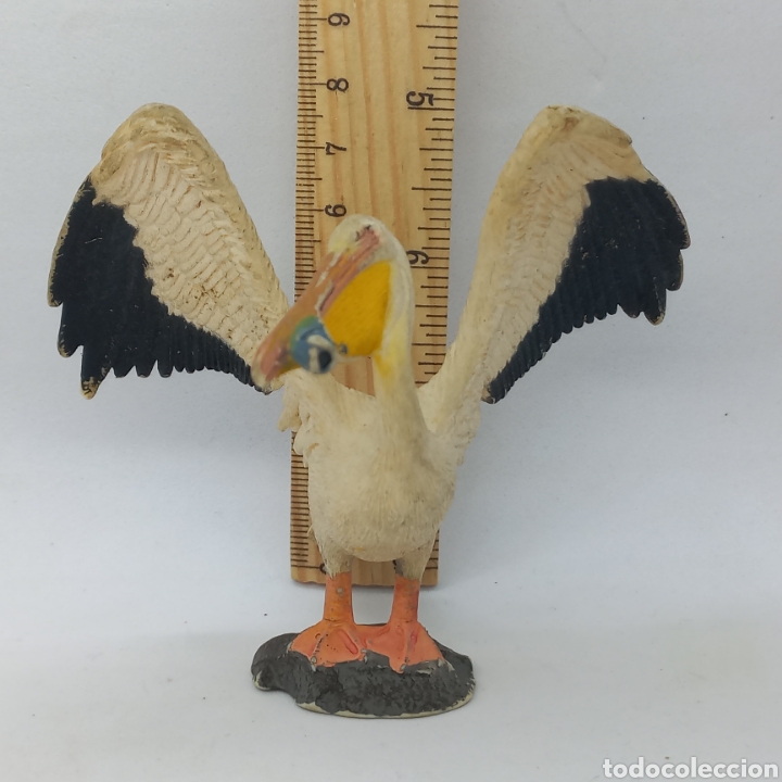 Figuras de goma y PVC: Pel&iacute;cano Schleich - Foto 4