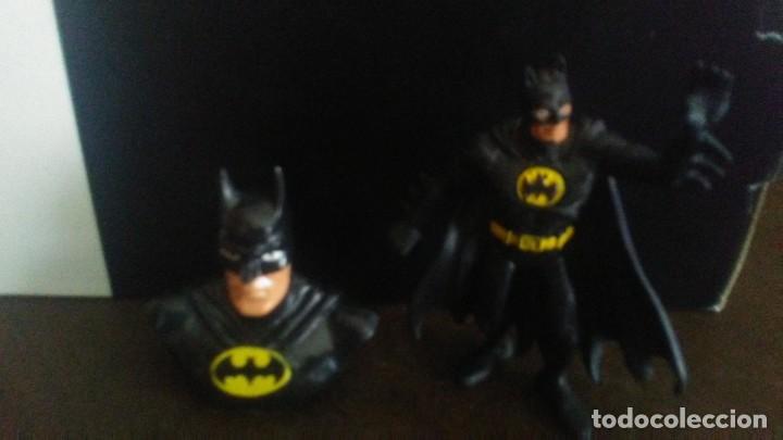Figuras de goma y PVC: BATMAN BLACK - BUSTO Y FIGURA - Foto 1