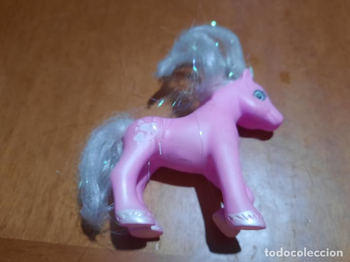 Gummi- und PVC-Figuren: PONI ROSA. BUEN ESTADO. SIN MARCA. 10 X 10 CM.