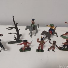 Figurines en Caoutchouc et PVC: LOTE FIGURAS GOMA OESTE, CAPELL, JECSAN, REAMSA, PECH, COMANSI, PINTADOS A MANO. Lote 359903275
