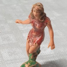 Figure di Gomma e PVC: FIGURA PLASTICO JANE SERIE TARZAN PECH HERMANOS AÑOS 60. Lote 360421985