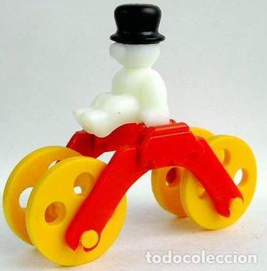 Kinder &Uuml;berraschung: Kinder sorpresa MPG C-69 - Piccolo uomo con veicolo a quattro ruote gialle no bpz - Kinder