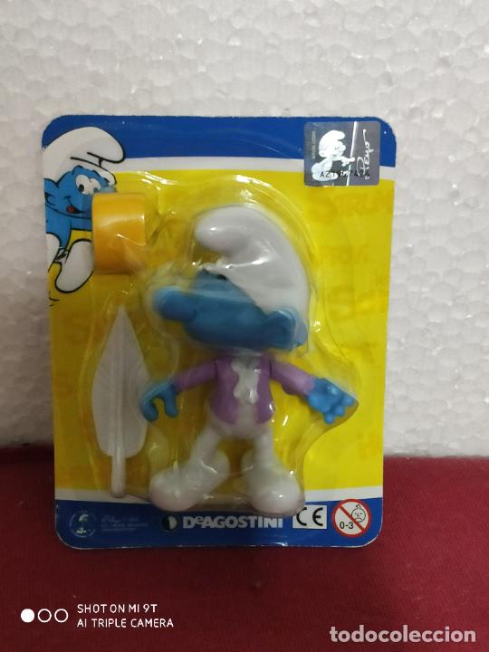 Figuras de Goma y PVC: PITUFOS PROFESIONES PEYO PLANETA DEAGOSTINI NUEVO EN BLISTER