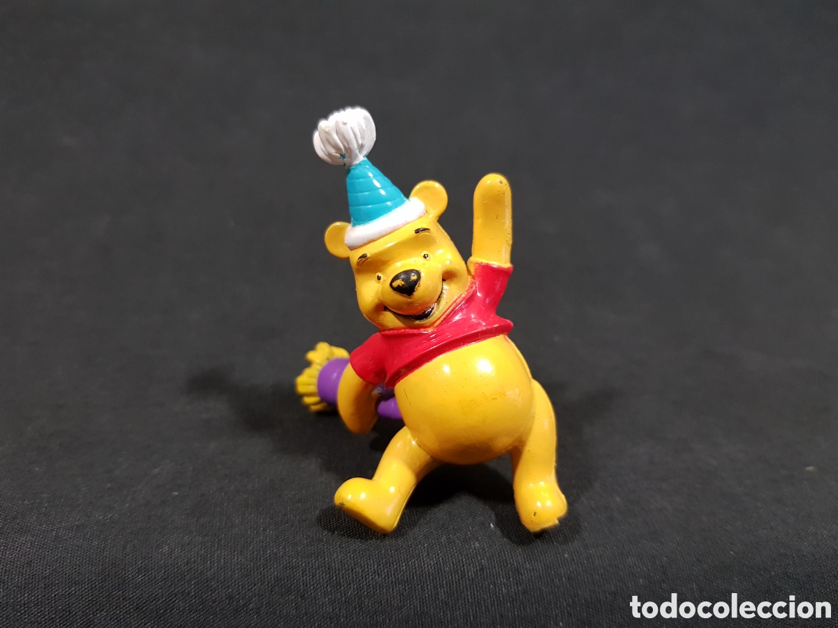 Figuras de goma y PVC: Figura PVC Winnie The Pooh Fiesta Cumplea&ntilde;os Disney