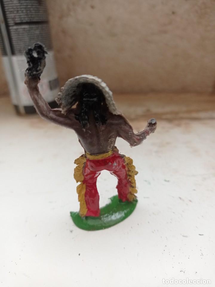 Figuras de goma y PVC: Indio de elastolin - Foto 2