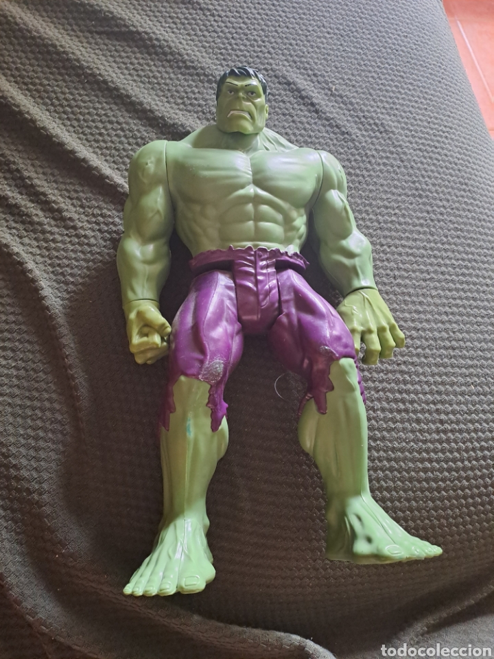 Figuras de goma y PVC: FIGURA HASBRO 2013 HULK LA MASA MARVEL - Foto 1