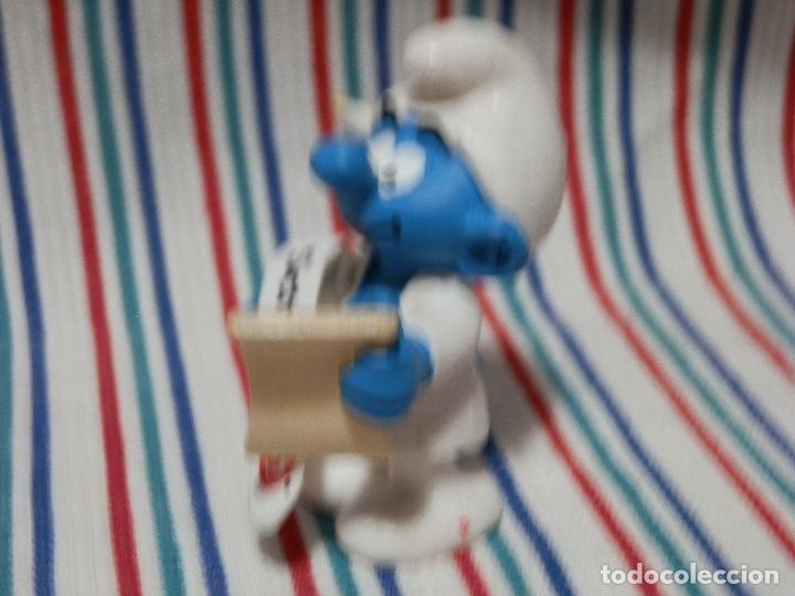Figuras de goma y PVC: SCHLEICH PITUFO CIENTIFICO 2014 ,SIN ESTRENAR - Foto 5