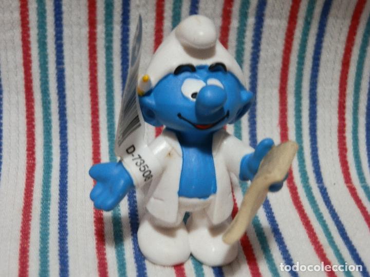 Figuras de goma y PVC: SCHLEICH PITUFO CIENTIFICO 2014 ,SIN ESTRENAR - Foto 6