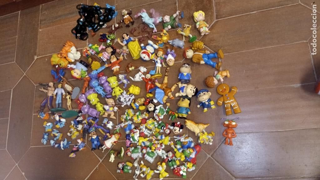 Rubber and PVC Figures: Lote figuras PVC y otros a&ntilde;os 70,80,90,00