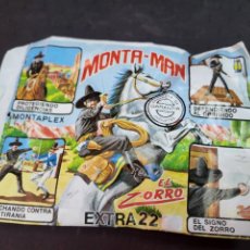 Figuras de Goma y PVC: MONTAPLEX JUGUETES FIGURAS MINIATURA MONTA MAN EXTRA 22 EL ZORRO. Lote 362911850
